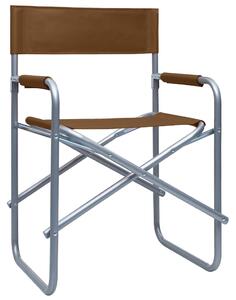 VidaXL 2 db barna acél rendezői szék