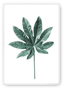 Leaf Emerald Green poszter