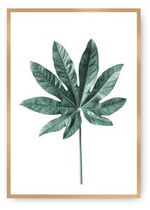 Leaf Emerald Green poszter