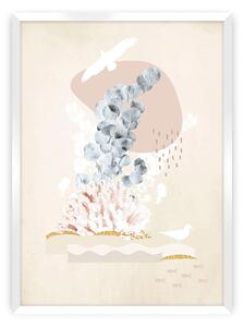 Beige Abstract I poszter