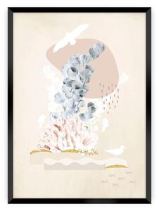 Beige Abstract I poszter