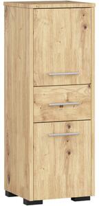 AKORD FIN Fürdőszobai Oszlopszekrény Artisan Tölgy 85cm