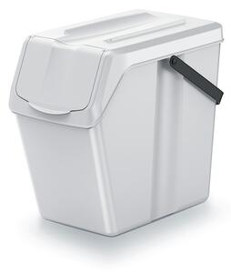 Sortibox Solo Szelektív Hulladékgyűjtő Tároló Edény 25l Szürke, 4db-os csomag