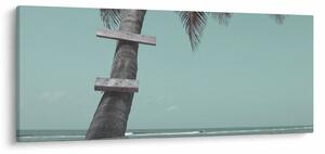 Kép - Palma a Karib-tengeren (120x50 cm)
