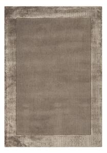 Barna kézi szövésű gyapjú keverék szőnyeg 160x230 cm Ascot – Asiatic Carpets