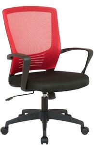 Angie fekete/piros irodai szék