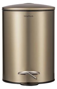 Bronzszínű acél pedálos szemetes 3 l Tubo – Blomus
