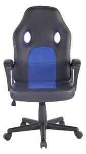 Chelsea irodai szék fekete/kék