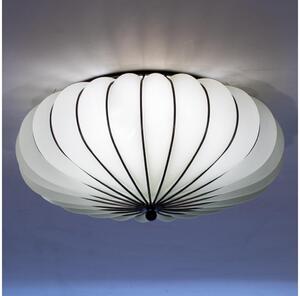 SIRU SIRU - Mennyezeti lámpa ACCADEMIA 3xE27/60W/230V fehér/fekete Velencei üveg SU0038