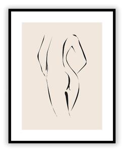 Nude Line III kép 40 x 50 cm
