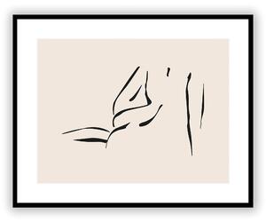 Nude Line V kép 40 x 50 cm