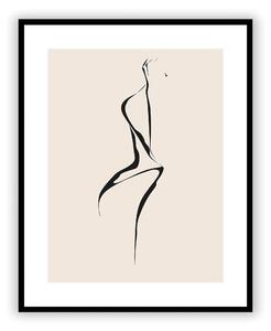 Nude Line II kép 40 x 50 cm