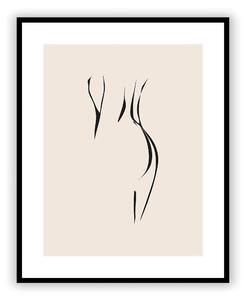 Nude Line I kép 40 x 50 cm