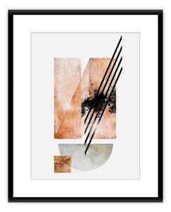 Abstract II 40x50cm réz kép