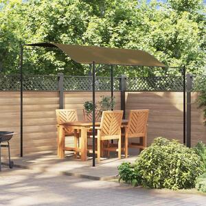 VidaXL tópszínű napellenző 3 x 2,4 m 180 g/m²