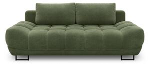 Cumulus zöld háromszemélyes kinyitható kanapé - Windsor & Co Sofas