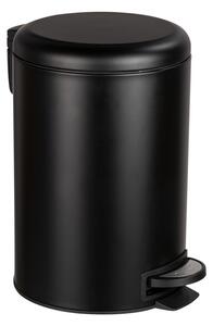 Leman Easy Close fekete szemetes, 12 l - Wenko