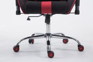 Brylee irodai szék fekete/piros