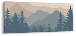 Kép - Türkiz hegység N⁰2 (120x50 cm)
