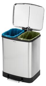 Rozsdamentes acél szelektív szemetes 24 l Studio Duo – Wenko