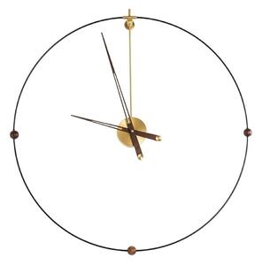 King Home Modern Ring 83 Art Deco Fali Óra Fekete-Arany