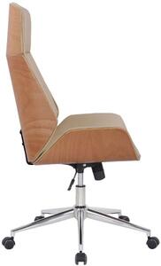 Laney natura/krém irodai szék