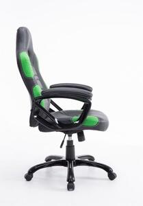 Kataleya irodai szék fekete/zöld