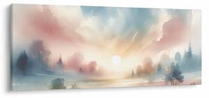 Kép - Elegáns tájkép (120x50 cm)