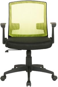 Melina irodai szék fekete/zöld