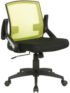 Melina irodai szék fekete/zöld