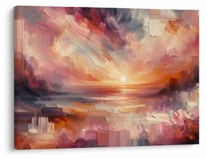 Kép - Festett alkonyat (70x50 cm)