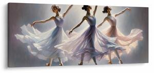 Kép - Három balerina (120x50 cm)