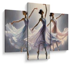 Kép - Három balerina (90x60 cm)