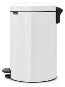 Fehér acél pedálos szemetes 20 l NewIcon – Brabantia