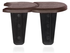 IPAK Kerti Szegély Barna 383,4 cm Műanyag Ágyásszegély