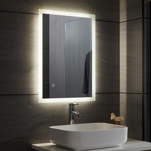 AQUAMARIN Fürdőszobatükör LED világítás 50 x 70 cm
