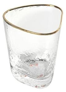 KARE Hommage Kézműves Üvegpohár Arany Szegéllyel 300ml