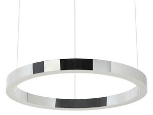 King Home Ring 60 LED Polírozott Acél Függőlámpa Ezüst