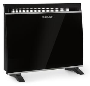 Klarstein Gotland, konvektor, 600/900/1500 W, üveg, szabadonálló, fekete