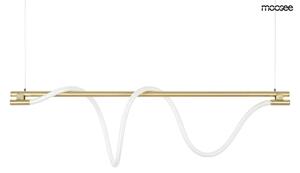 Moosee Serpiente 120 Függőlámpa Arany Textil Hullám LED