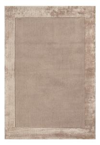 Világosbarna kézi szövésű gyapjú keverék szőnyeg 200x290 cm Ascot – Asiatic Carpets