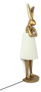 KARE Rabbit Állólámpa Polyresin Arany Nyúl 150 cm
