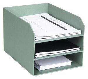Zöld karton rendszerező dokumentumokhoz Trey Canvas Paper Laminate – Bigso