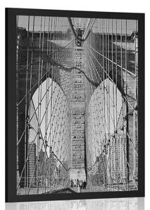 Poszter Manhattan híd New Yorkban