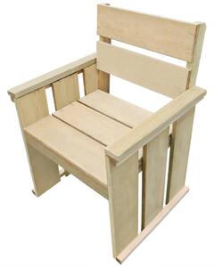 VidaXL impregnált fenyőfa kültéri szék