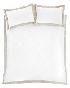 Fehér egyszemélyes pamut ágyneműhuzat 135x200 cm Oxford Lace – Bianca