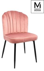 Modesto Design Rango Bársony Szék Rózsaszín Retro Stílusú