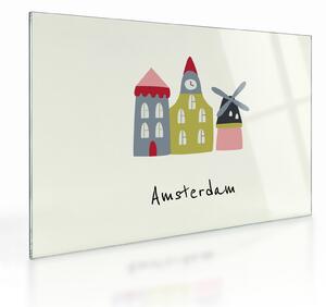 Üveg kép - Európa városai N⁰4 (70x50 cm)