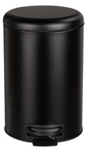 Leman Easy Close fekete szemetes, 20 l - Wenko