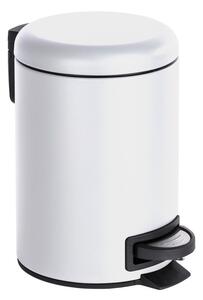 Leman fehér szemetes, 3 l - Wenko
